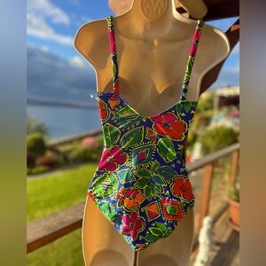 Vintage Marigo 1 Piece Swimsuit Size 6